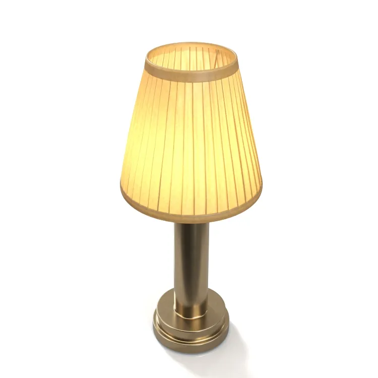 Hotel Lamp Mandarin Oriental Table Lamp PBR 3D Model_06